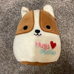 Squishmallows Corgi Hugs and Squishes 5” Plushie